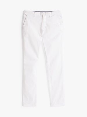 chino slim bleecker 1985 collection blanc pour hommes tommy hilfiger