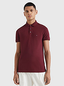 Tommy Hilfiger Polo shirt rood casual uitstraling Mode Shirts Polo shirts 