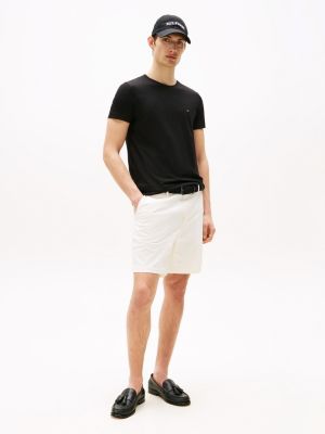 black th flex slim fit t-shirt for men tommy hilfiger