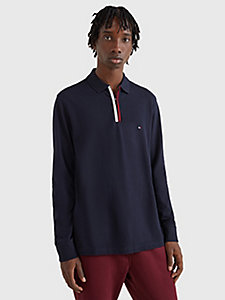 Polo coupe standard 1985 Collection à manches longues Tommy Hilfiger Homme Vêtements Tops & T-shirts T-shirts Polos 