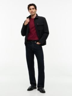 Slim Interlock Knit Long Sleeve T-Shirt — Purple 2