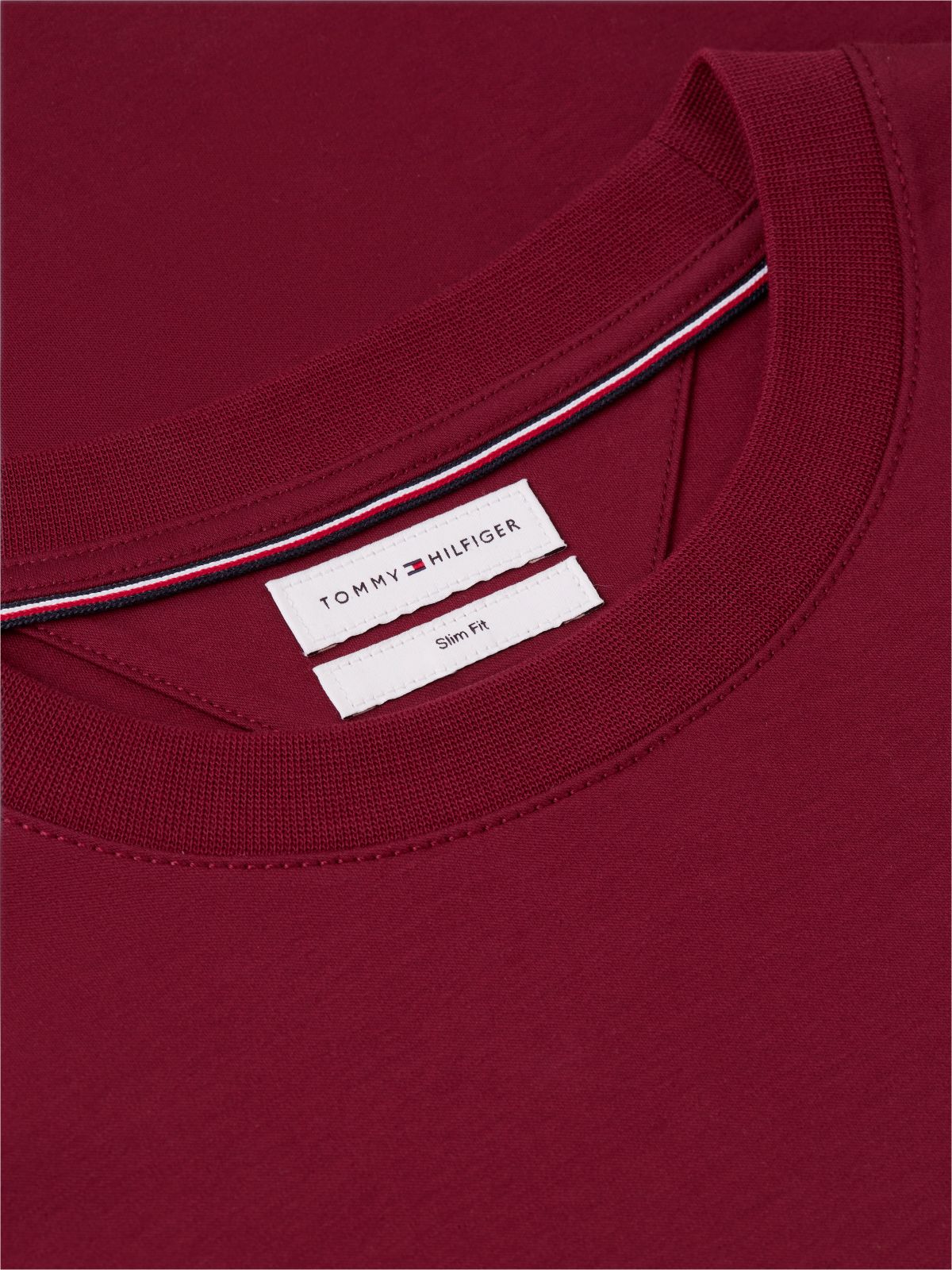 Slim Interlock Knit Long Sleeve T-Shirt — Purple