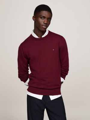 Pull homme ras du cou sale