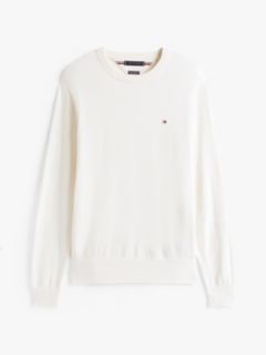 Crew Neck Jumper With Cashmere — Yellow 5