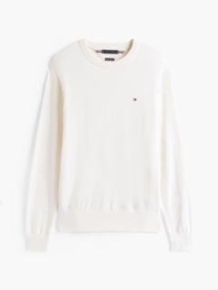 Crew Neck Jumper With Cashmere — Yellow 6