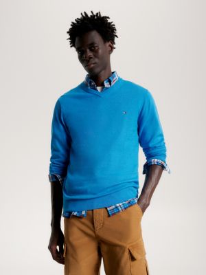 Men's VNeck Jumpers Tommy Hilfiger® HU