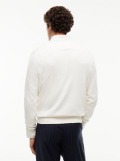 V-Neck Jumper With Cashmere — Yellow 4