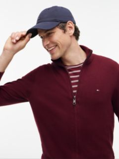 Zip-Thru Jumper With Cashmere — Purple 3