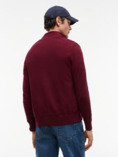 Zip-Thru Jumper With Cashmere — Purple 4
