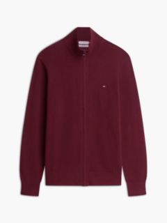 Zip-Thru Jumper With Cashmere — Purple 5