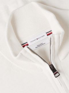Zip-Thru Jumper With Cashmere — Yellow 6