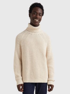 high neck jumper men
