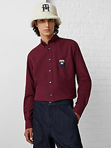 Tommy Hilfiger Homme Vêtements Chemises Casual Chemise casual rayée à col boutonné 
