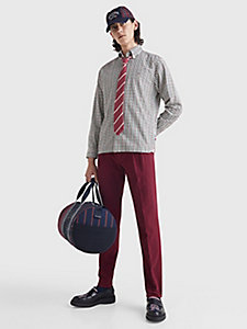 Chemise Oxford coupe standard à carreaux Tommy Hilfiger Homme Vêtements Chemises Casual 