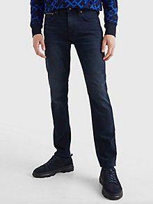 denim denton fitted straight jeans voor heren - tommy hilfiger