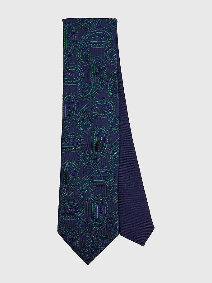 Jacquard Pure Silk Paisley Tie