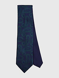 Tommy Hilfiger Homme Accessoires Cravates & Pochettes Cravates Cravate en jacquard de pure soie à rayures 