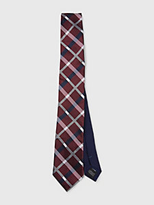 Cravate en jacquard de pure soie texturée Tommy Hilfiger Homme Accessoires Cravates & Pochettes Cravates 