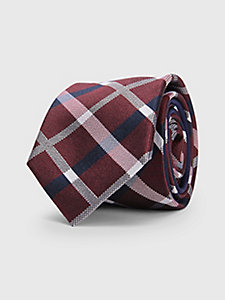 Cravate à motif graphique en jacquard Tommy Hilfiger Homme Accessoires Cravates & Pochettes Cravates 