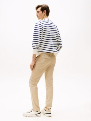 Bleecker Khaki Stretch Cotton Chino