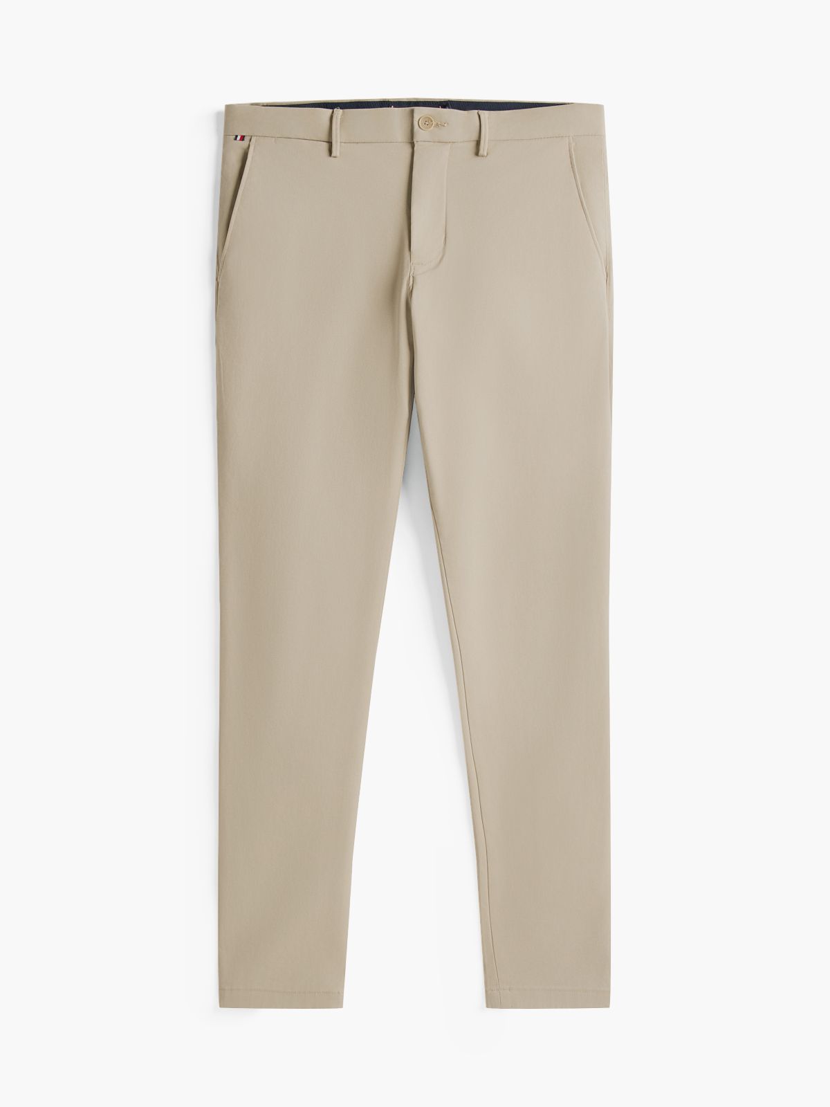 Bleecker Slim Fit Chinos — Beige