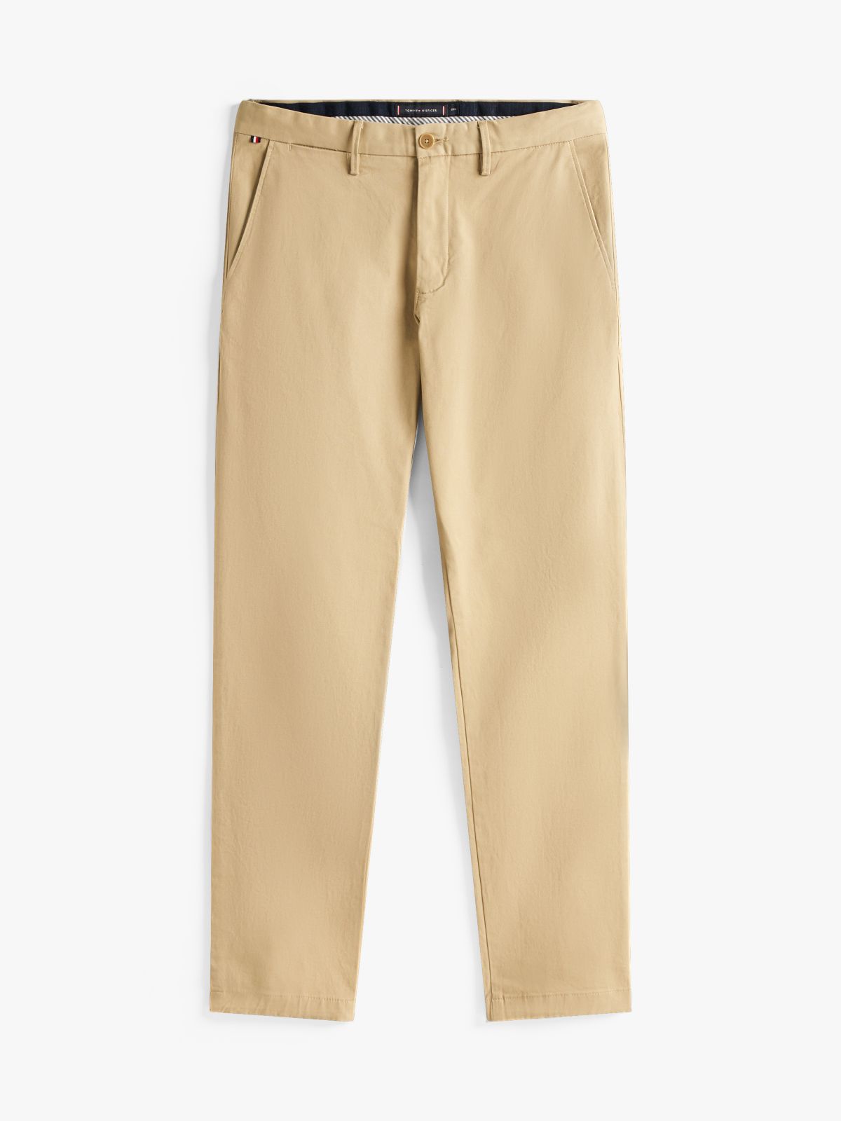 1985 Denton Slim Straight Leg Chinos — Beige