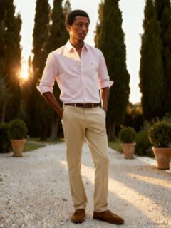 1985 Denton Slim Straight Leg Chinos — Beige 6