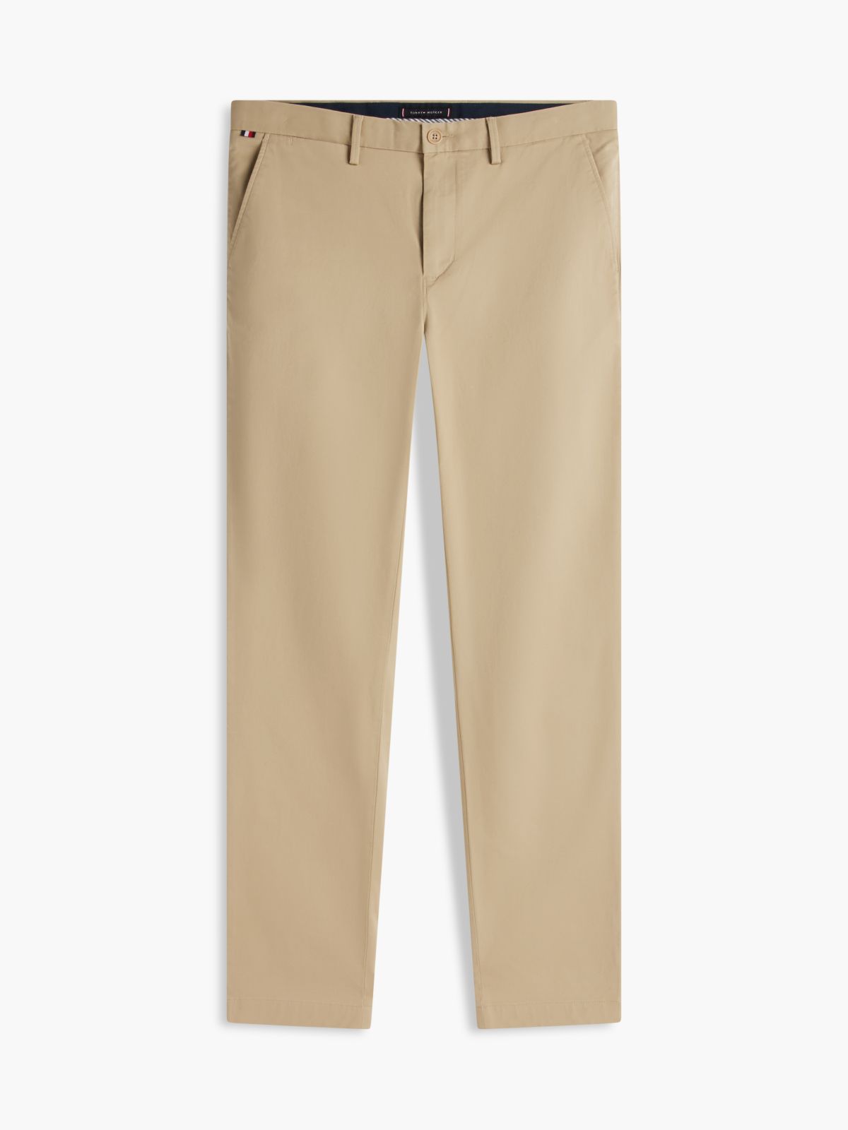 1985 Denton Slim Straight Leg Chinos — Beige