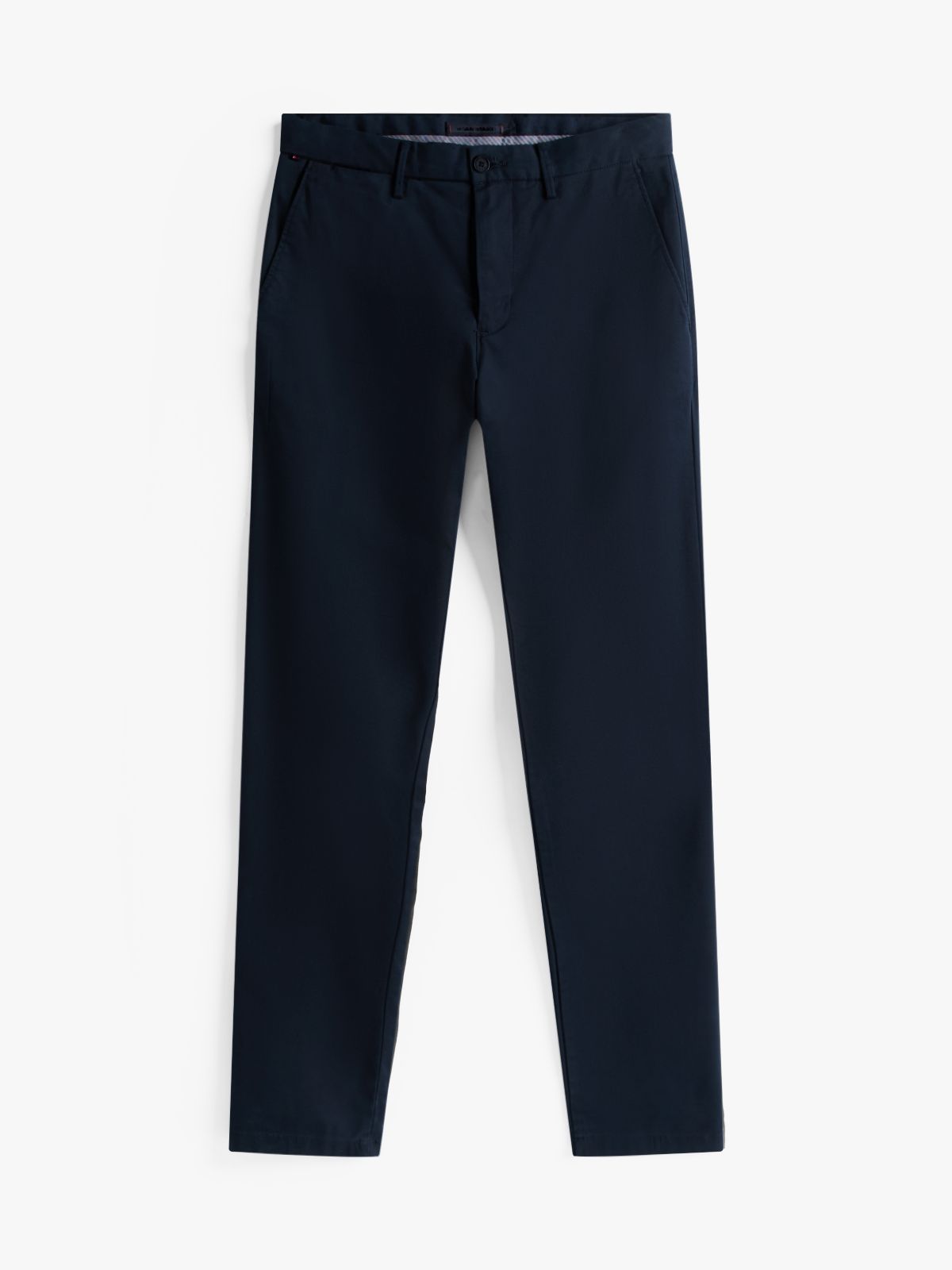 1985 Denton Slim Straight Leg Chinos — Blue