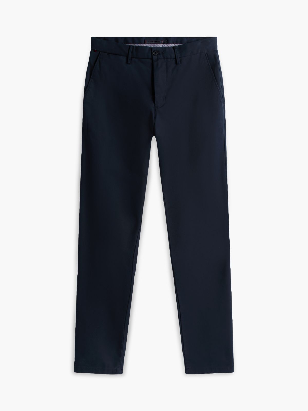 1985 Denton Slim Straight Leg Chinos — Blue
