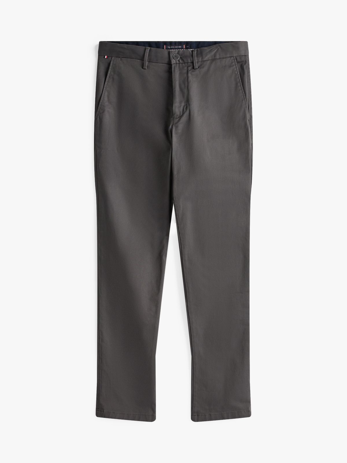 1985 Denton Slim Straight Leg Chinos — Grey
