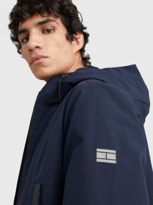 Sport Tech Essentials Hooded Jacket BLUE Tommy Hilfiger