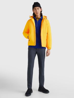 Hooded Quilted Jacket YELLOW Tommy Hilfiger