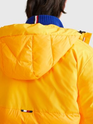 Hooded Quilted Jacket YELLOW Tommy Hilfiger