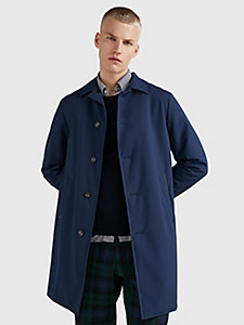 blue car coat for men tommy hilfiger