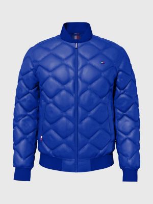 Quilted Bomber Jacket | BLUE | Tommy Hilfiger