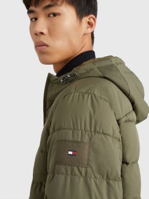 tommy hilfiger parka kaki