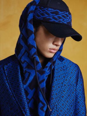 Tommy Hilfiger Uomo Abbigliamento Cappotti e giubbotti Giacche Giacche jacquard Blazer TH Monogram in jacquard 