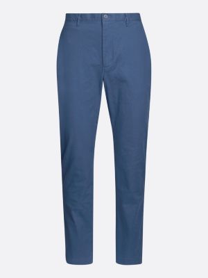 blue essential mercer twill chinos for men tommy hilfiger