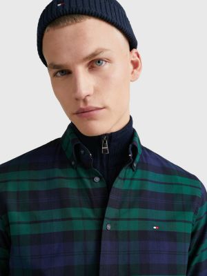 Black Watch Tartan Regular Fit Shirt BLUE Tommy Hilfiger