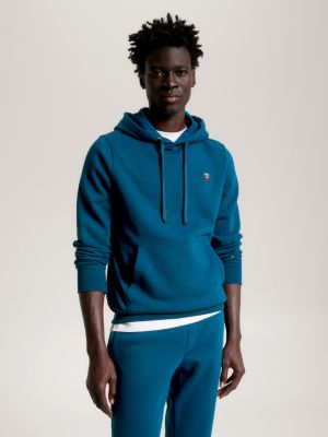 Tommy hilfiger hoodie online blauw heren