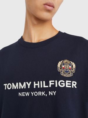 Icons Crest TShirt BLUE Tommy Hilfiger