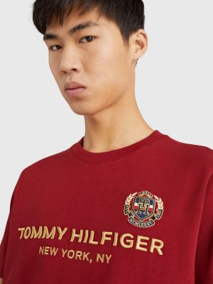 Icons Crest TShirt RED Tommy Hilfiger