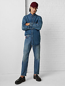 Heren Kleding voor voor Jeans voor Skinny jeans Tommy Hilfiger Denim Skinny Jeans Dm0dm13154 in het Blauw voor heren 