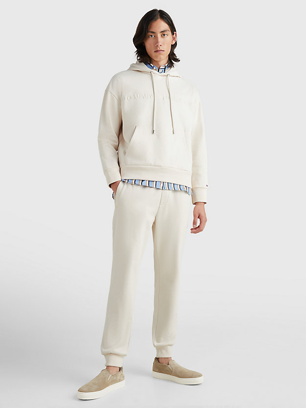 FEATHER WHITE Archive Casual Fit Joggers for men TOMMY HILFIGER