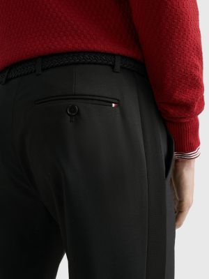 Hampton Tapered Wool Black Chinos BLACK Tommy Hilfiger