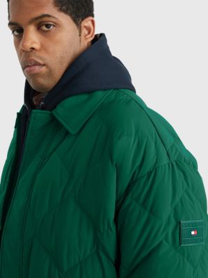 green tommy hilfiger jacket