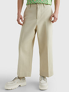 khaki crest relaxed fit chinos for men tommy hilfiger