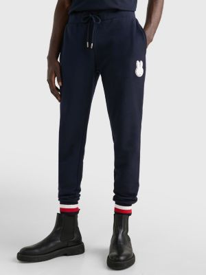 tommy hilfiger cuffed joggers