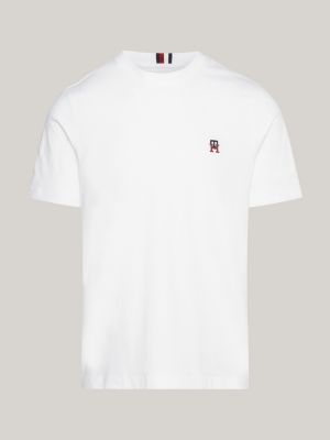 Grupo Lpoint® - Tshirt Tommy Hilfiger Signature Tape White